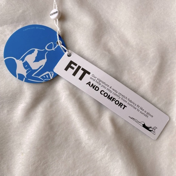 Cupshe Floral Bikini Top Pink Orange Teal Twist Front – Size Small NWT - Picture 8 of 12